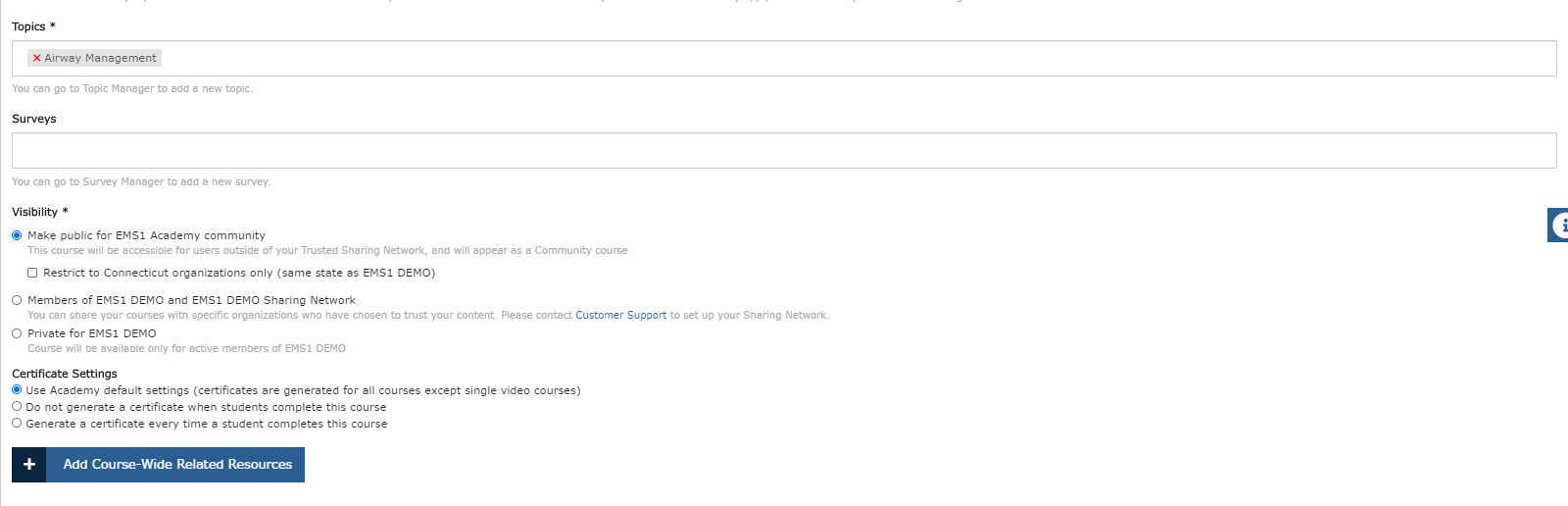 Share Resources Between Departments